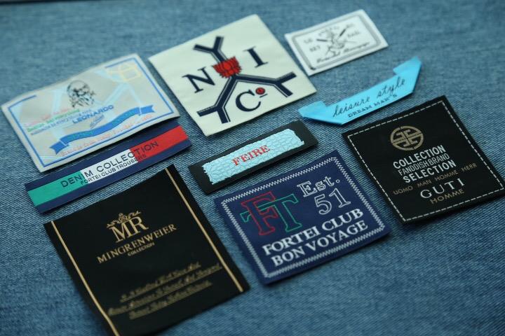 Garment Woven Label Clothes Woven Textile Labels
