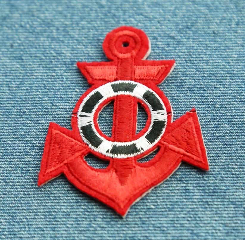 Anchor Navy Design Embroidered Patch