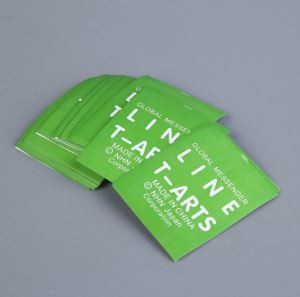 친환경 녹색 컬러 라벨 인쇄