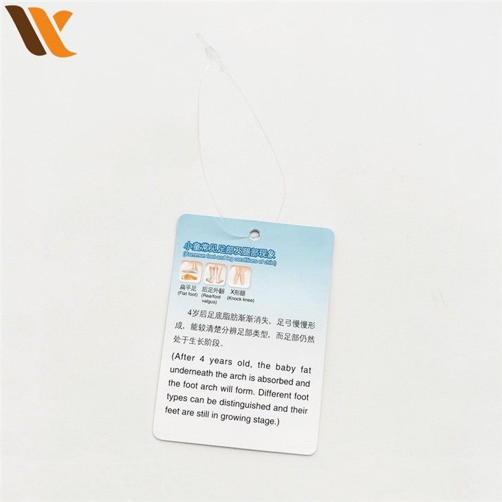 Customized Hang Tags For Children's Shoes