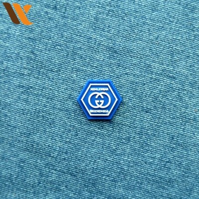 고무 배지 3D 브랜드 로고 PVC 패치